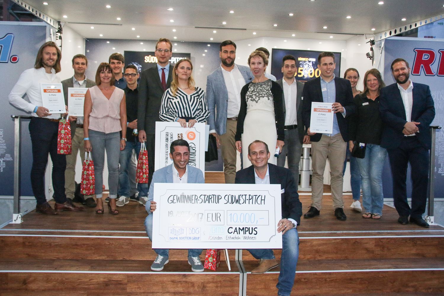 Gewinner des Südwest Pitch 2017 - CompanyMood