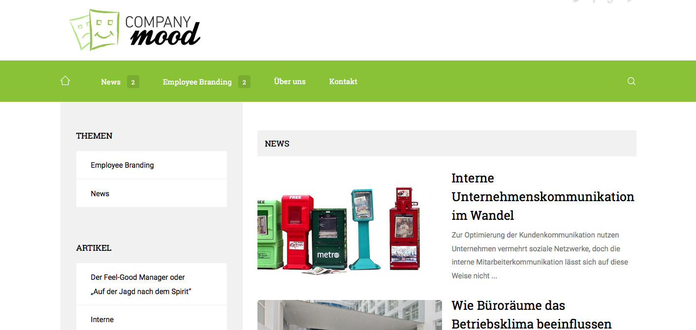 Unser Blog ist online :)